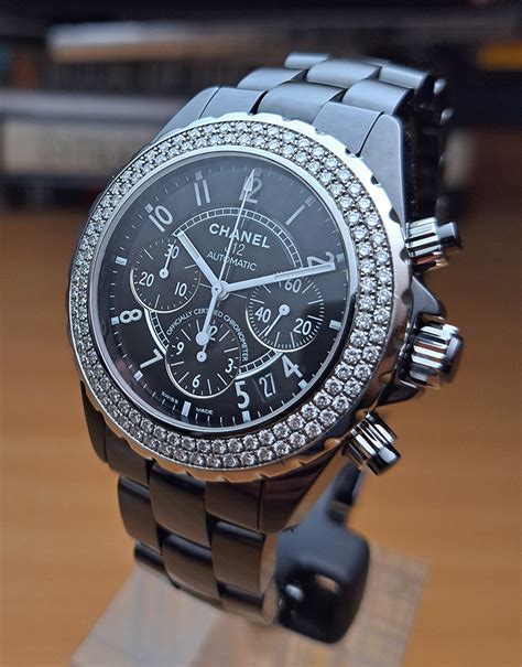 chanel replica j12|chanel j12 diamond bezel.